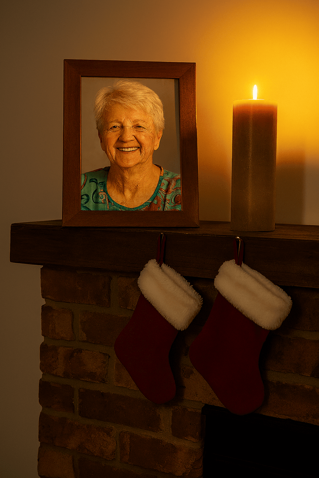 dealing with grief by lighting a candle