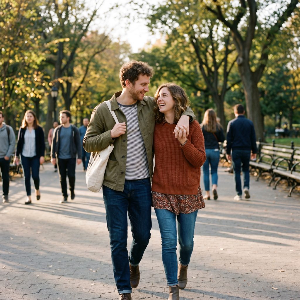 A Relationship showing a secure attachment style